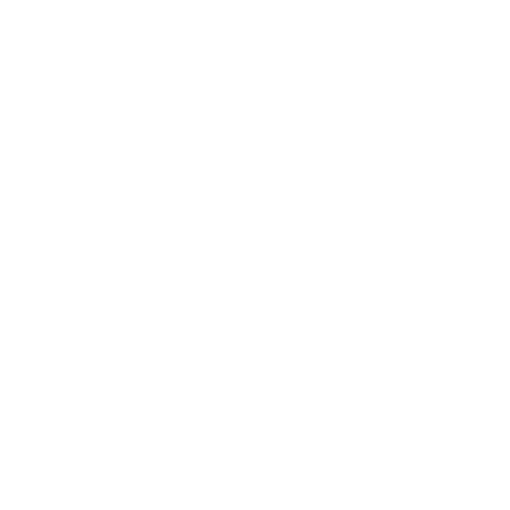 White hand holding a gear circle icon