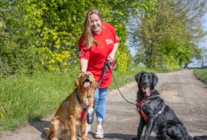 Catherine - Dog on Lead